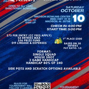 X-League Alabama Alley Clash Singles Showdown