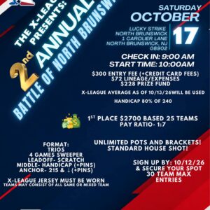 X-League 2nd Annual Battle of North Brunswick Tournament
